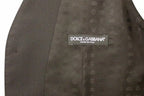 Dolce & Gabbana Black Wool Silk Dress Gilet Jacket Vest - Eljoys Fashion 