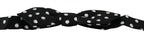 Dolce & Gabbana Black Polka Dots Adjustable Neck Bow Tie - Eljoys Fashion 