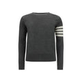 Thom Browne Gray Wool Oves Aries Sweatshirt Thom Browne