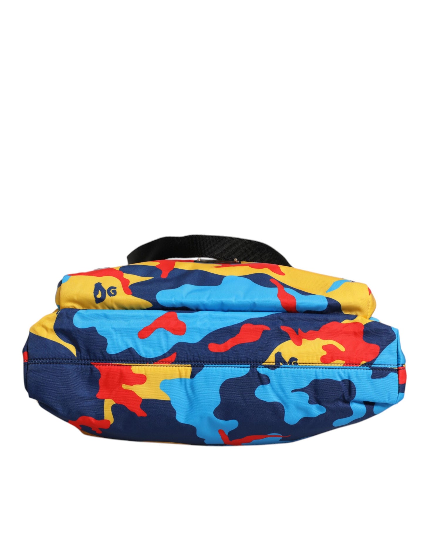 Dolce & Gabbana Multicolor Camouflage Nylon Shopping Tote Bag Dolce & Gabbana