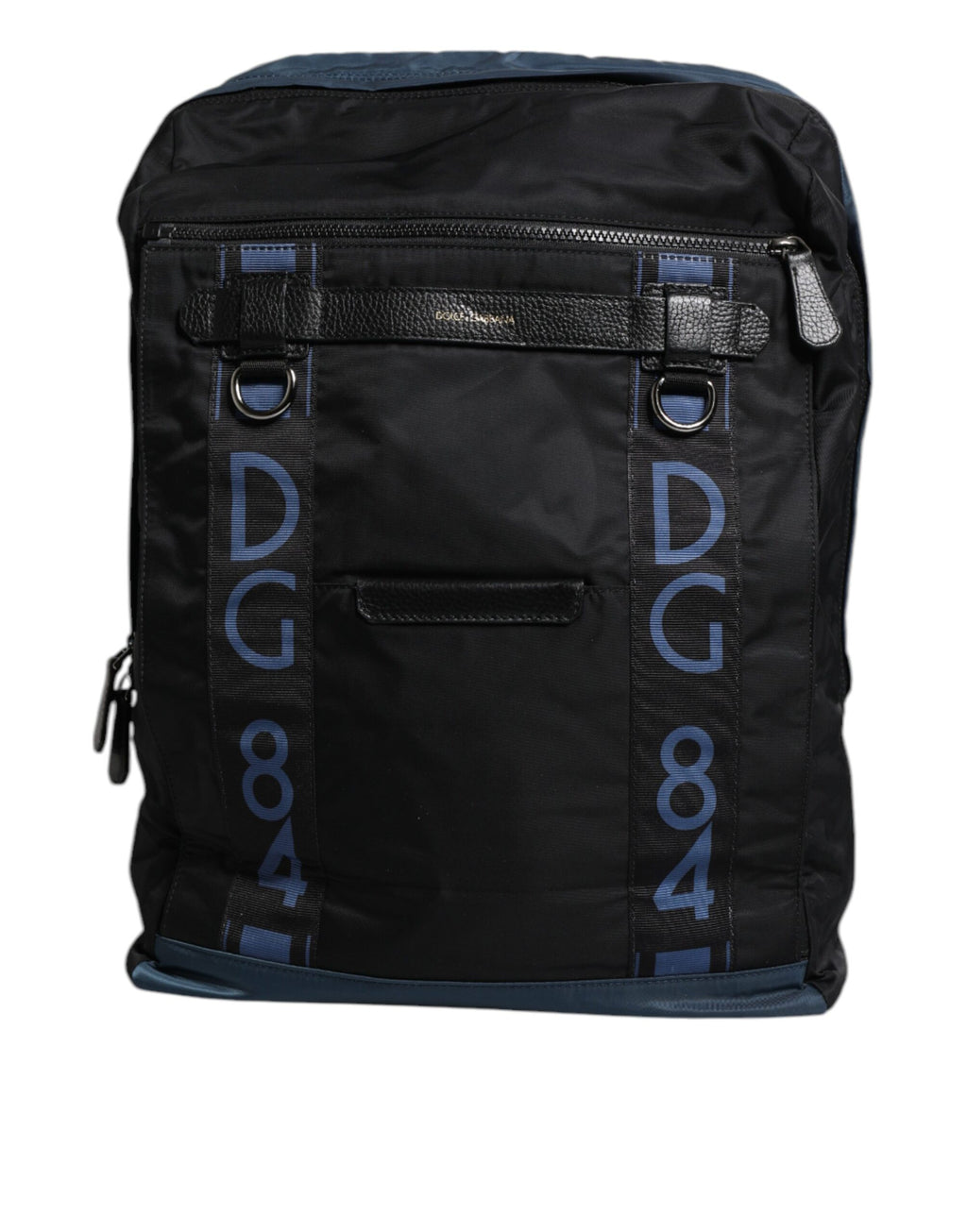 Dolce & Gabbana Black Nylon DG Logo School Backpack Bag - Eljoys Fashion 