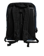 Dolce & Gabbana Black Nylon DG Logo School Backpack Bag - Eljoys Fashion 