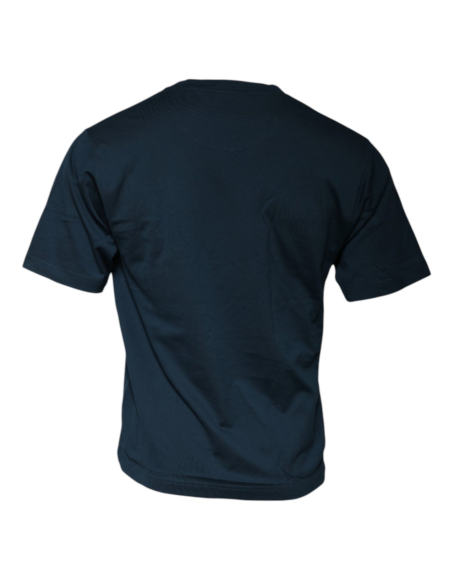 Dolce & Gabbana Blue Logo Crew Neck Short Sleeves T-shirt Dolce & Gabbana