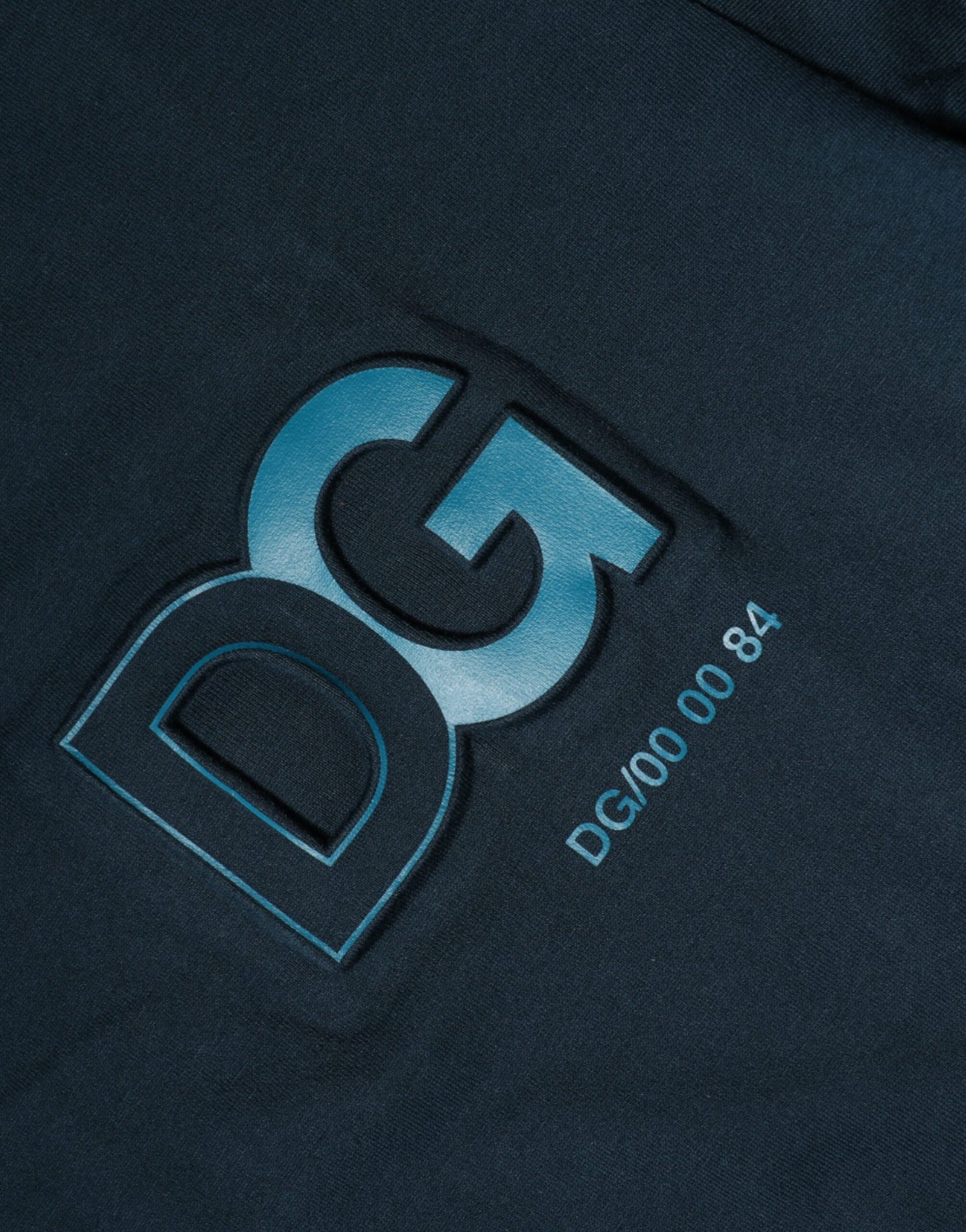 Dolce & Gabbana Blue Logo Crew Neck Short Sleeves T-shirt Dolce & Gabbana