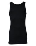 Dolce & Gabbana Black Cotton Sleeveless Round Neck Tank T-shirt - Eljoys Fashion 