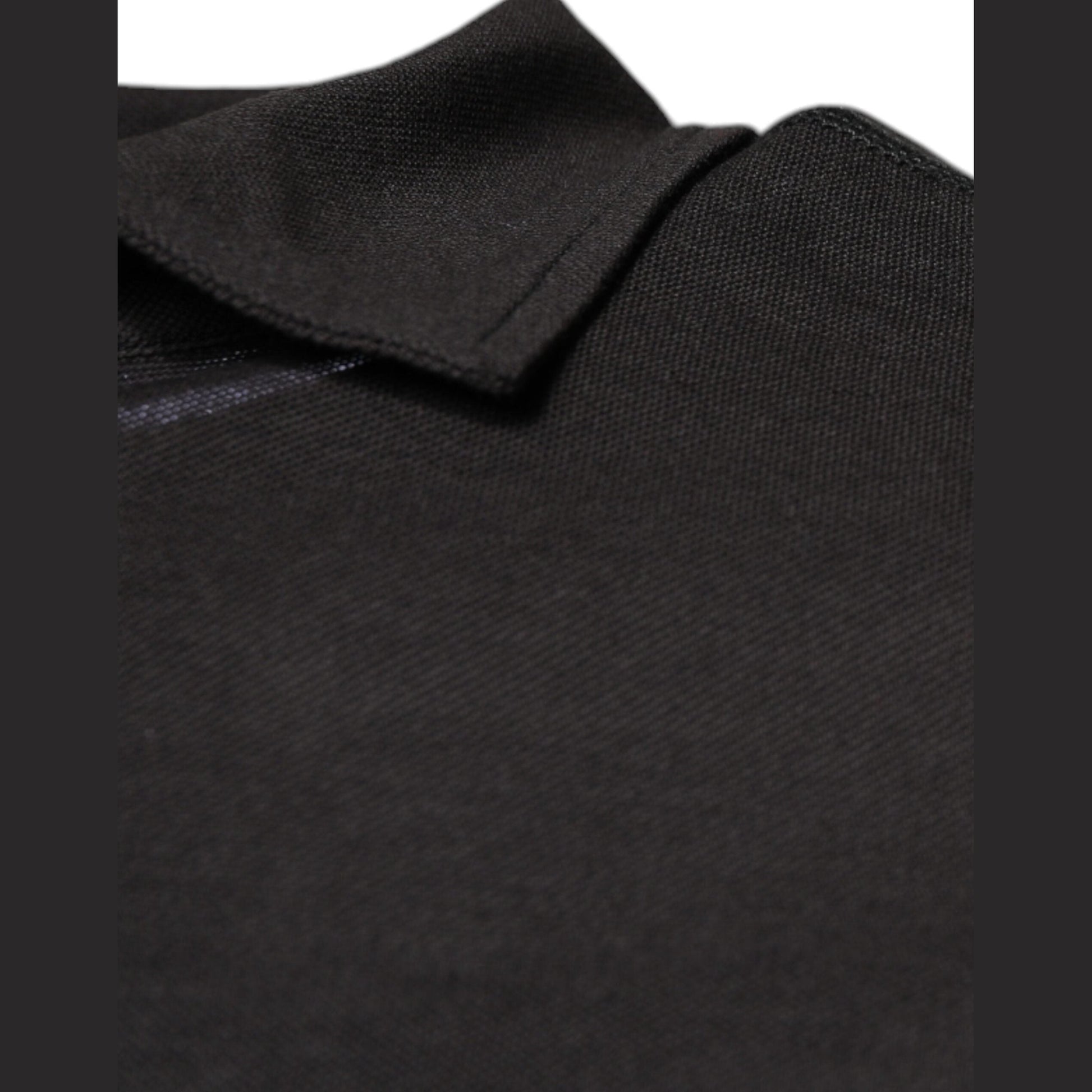 Dolce & Gabbana Dark Gray Collared Short Sleeves Polo T-shirt