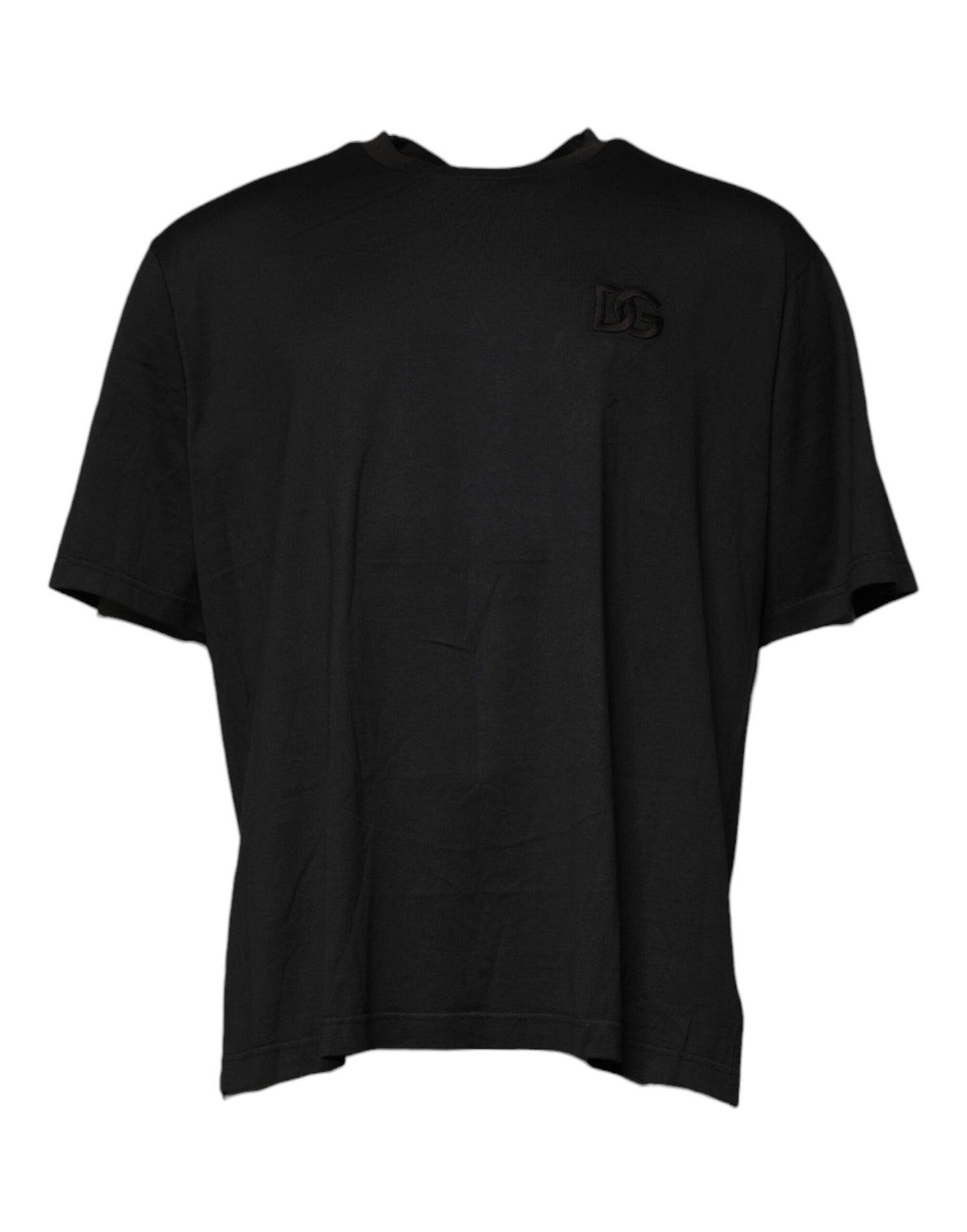 Dolce & Gabbana Black Logo Crew Neck Short Sleeves T-shirt Dolce & Gabbana
