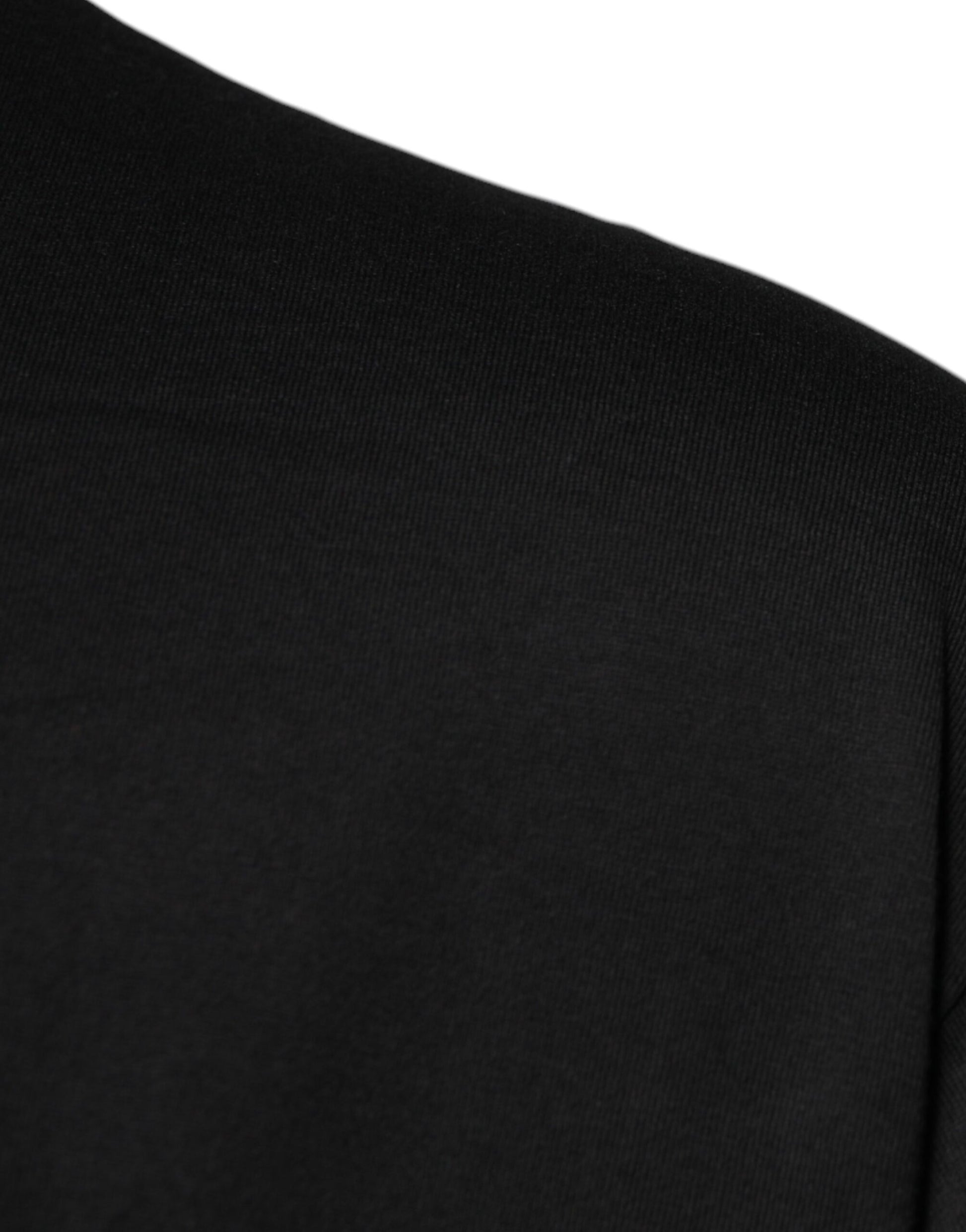 Dolce & Gabbana Black Logo Crew Neck Short Sleeves T-shirt Dolce & Gabbana