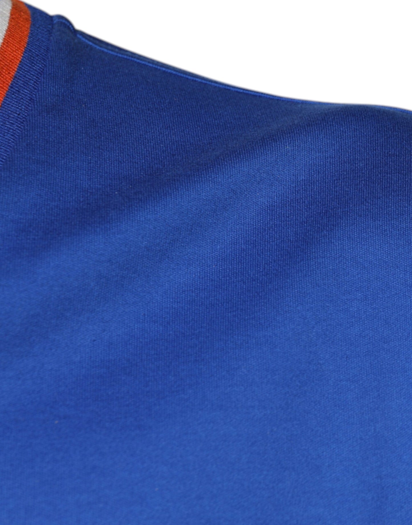 Dolce & Gabbana Blue Logo V-neck Short Sleeve T-shirt Dolce & Gabbana