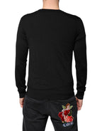 Dolce & Gabbana Black Cashmere Button Down Cardigan Sweater - Eljoys Fashion 