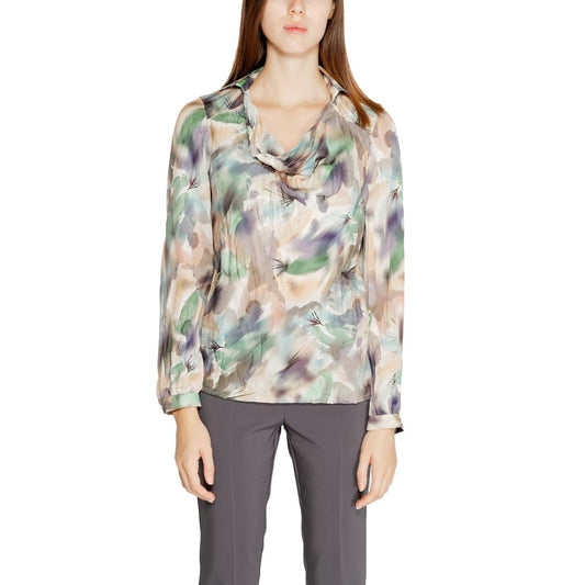 Rinascimento Green Polyester Blouse Rinascimento