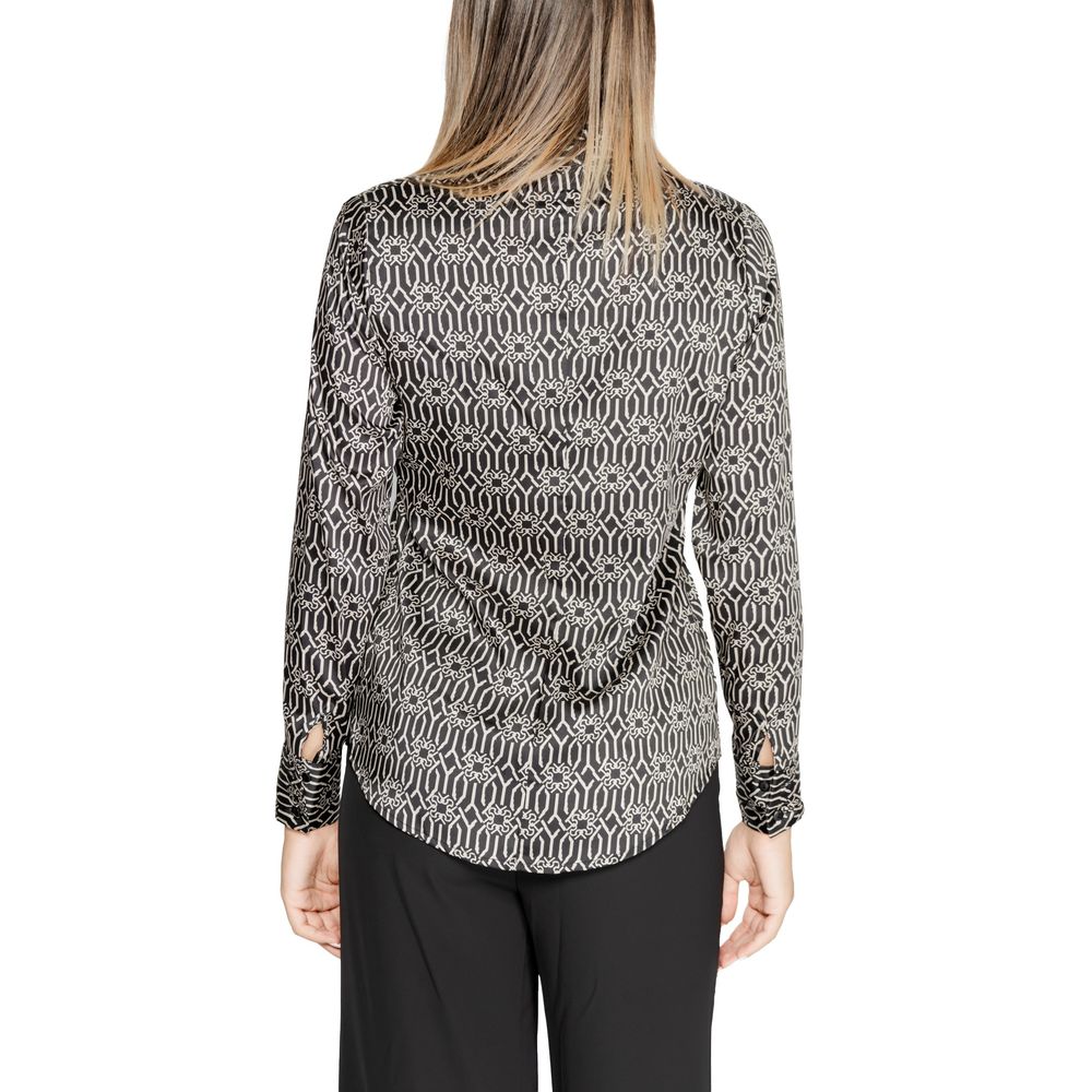 Rinascimento Black Polyester Shirt Rinascimento