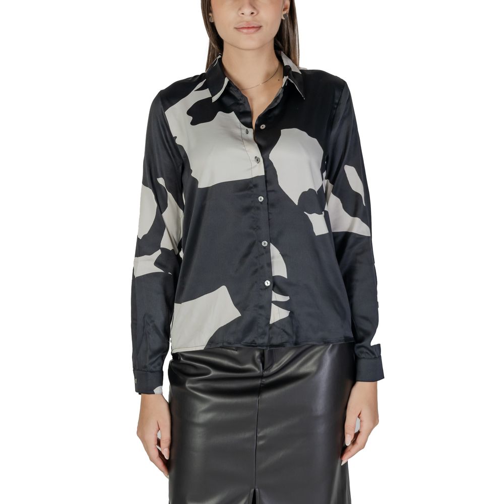 Only Black Recycled Polyester Shirt Only
