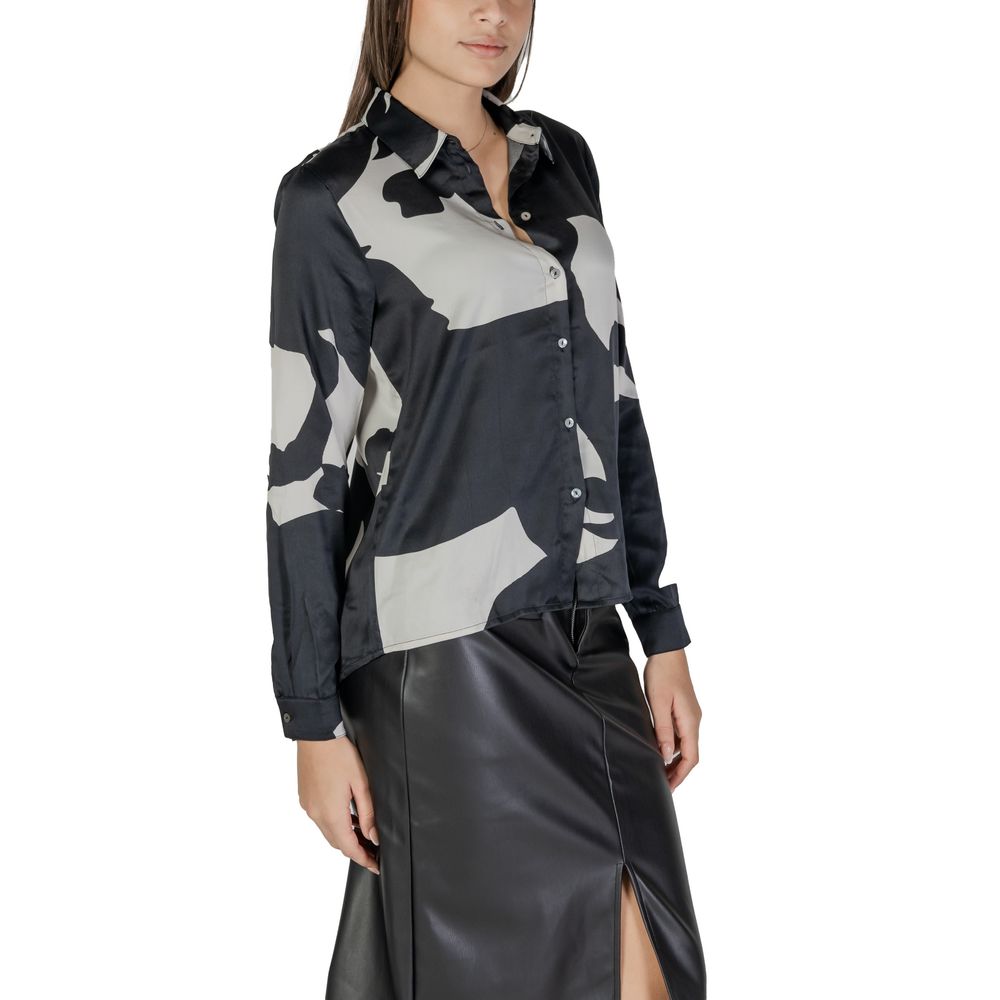 Only Black Recycled Polyester Shirt Only
