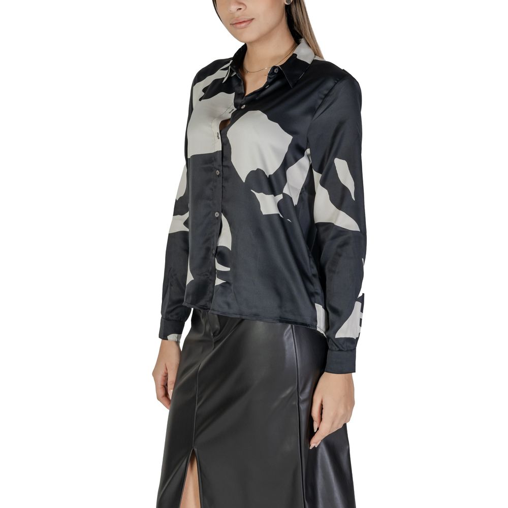 Only Black Recycled Polyester Shirt Only