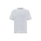 Brunello Cucinelli White Cotton T-Shirt Brunello Cucinelli