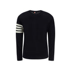 Thom Browne Blue Wool Oves Aries Sweatshirt Thom Browne