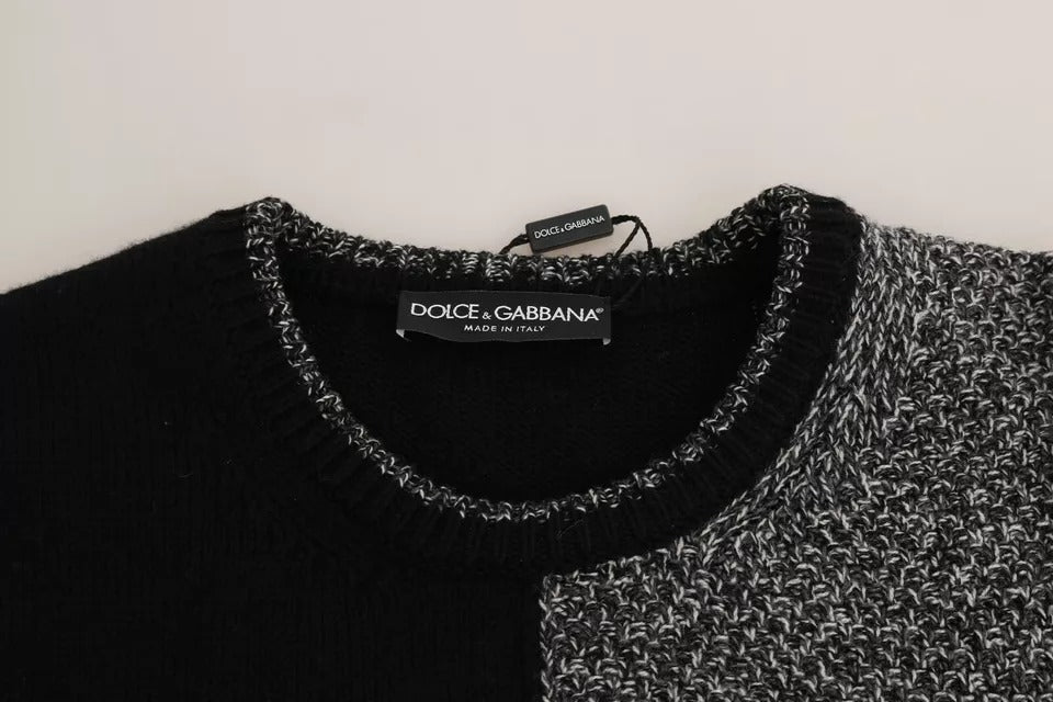 Dolce & Gabbana Multicolor KING Knight Monkey Knitted Cashmere Wool Sweater Dolce & Gabbana
