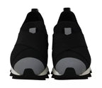 Dolce & Gabbana Black Shark Neoprene Stretch Sneakers Shoes - Eljoys Fashion 