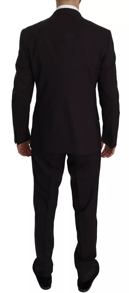 Dolce & Gabbana Purple MARTINI Wool Stretch 2 Piece Suit Dolce & Gabbana