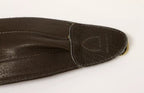Dolce & Gabbana Brown D&G Leather Linnen Logo Belt - Eljoys Fashion 