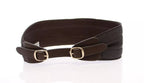 Dolce & Gabbana Brown D&G Leather Linnen Logo Belt - Eljoys Fashion 
