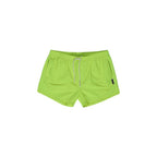 Hamaki-Ho Yellow Polyester Swim Short
