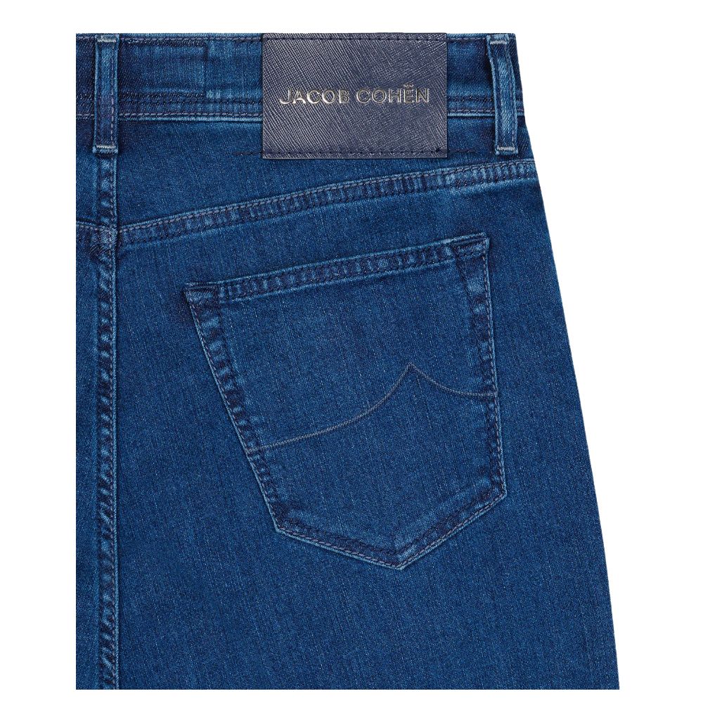 Jacob Cohen Blue Cotton Men Jeans Jacob Cohen