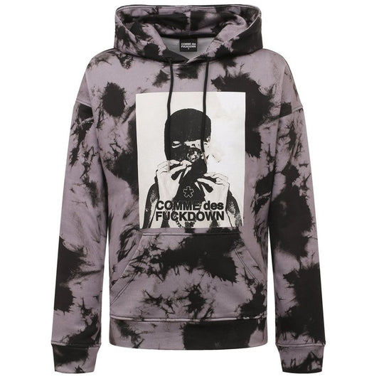 Comme Des Fuckdown Gray Cotton Sweater Comme Des Fuckdown