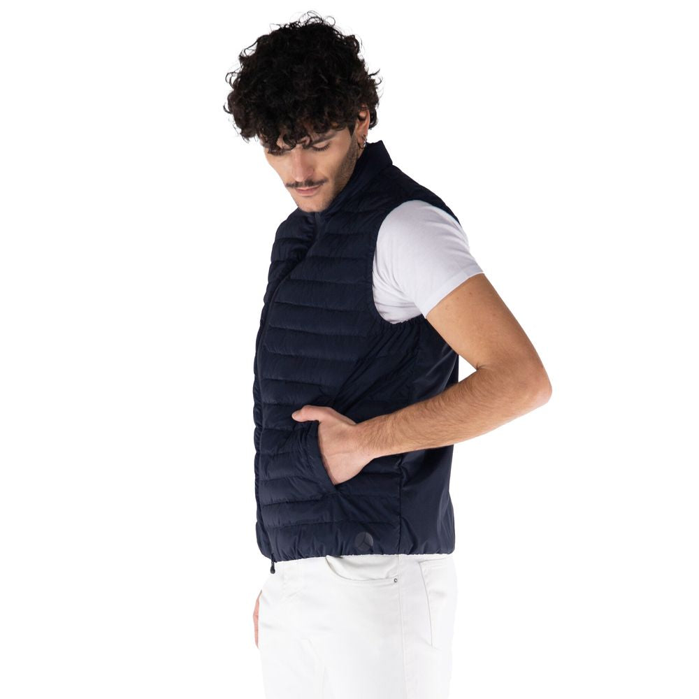 People Of Shibuya Green Polyester Men's Vest People Of Shibuya