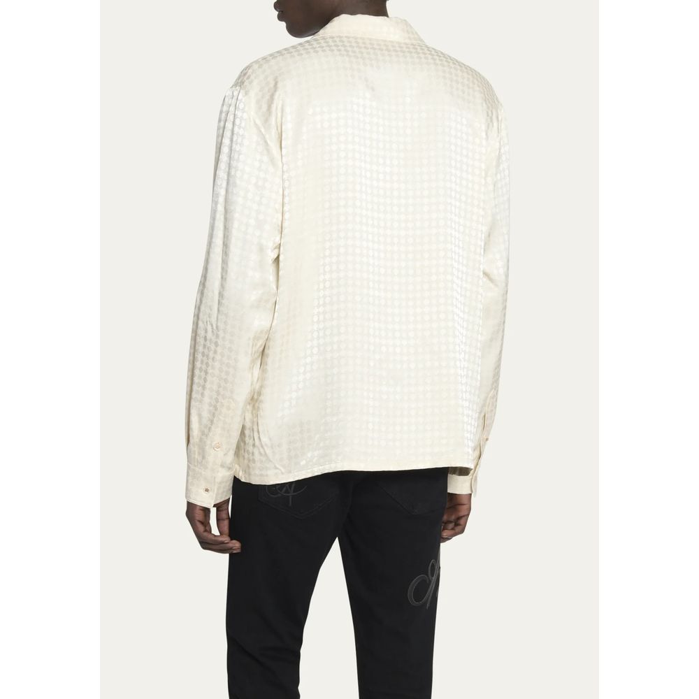 Amiri White Viscose Shirt Amiri
