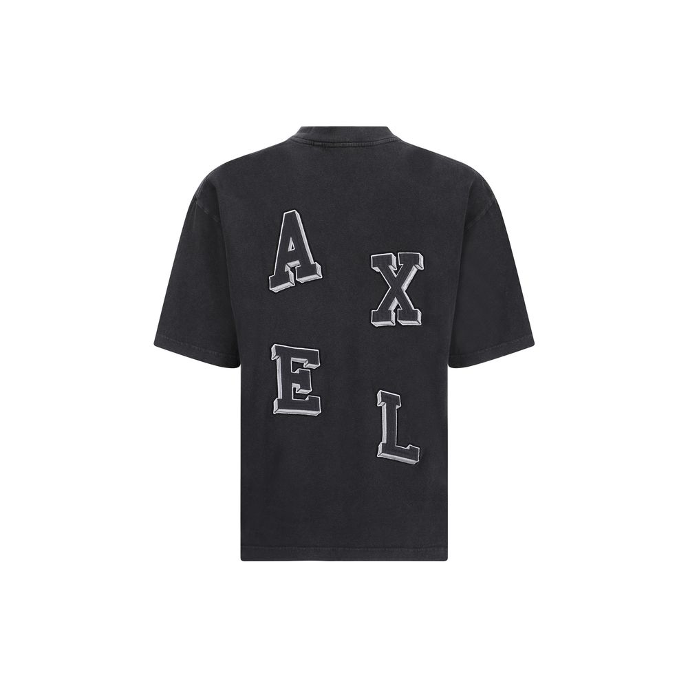 Axel Arigato Gray Cotton T-Shirt Axel Arigato