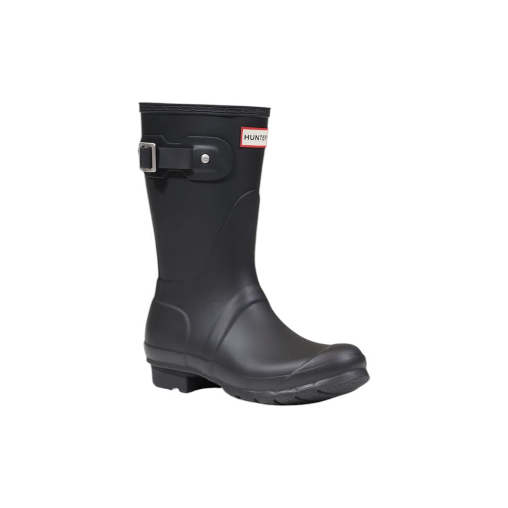Hunter Black Recycled Polyester Ankle