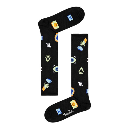 Happy Socks Black Cotton Socks Happy Socks