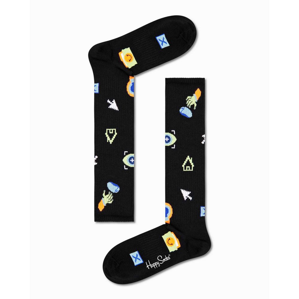 Happy Socks Black Cotton Socks Happy Socks