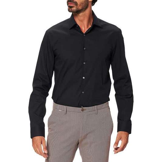 Calvin Klein Black Cotton Shirt Calvin Klein