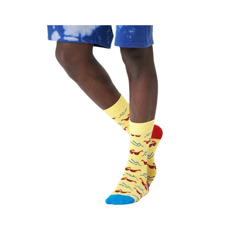 Happy Socks Yellow Cotton Socks Happy Socks