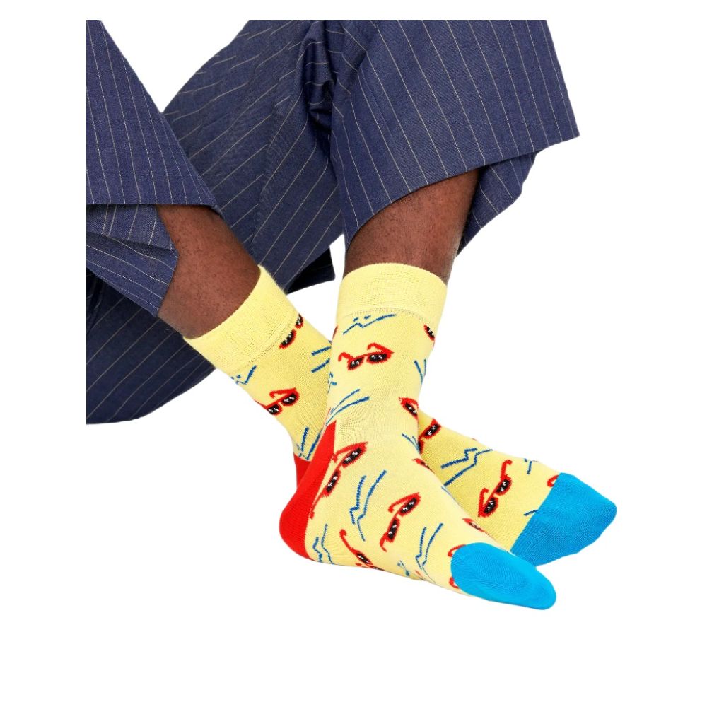 Happy Socks Yellow Cotton Socks Happy Socks