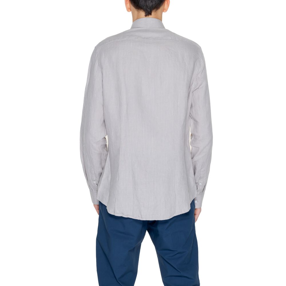 Calvin Klein Beige Linen Shirt Calvin Klein