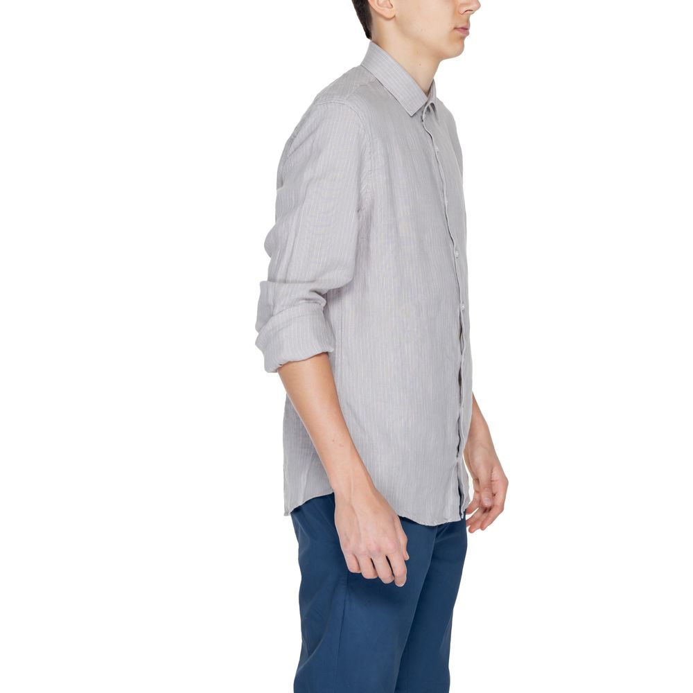 Calvin Klein Beige Linen Shirt Calvin Klein