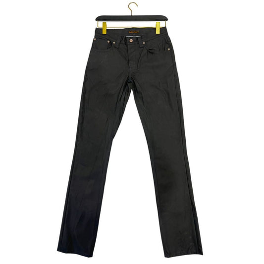 Nudie Jeans Black Cotton Men Jeans Nudie Jeans