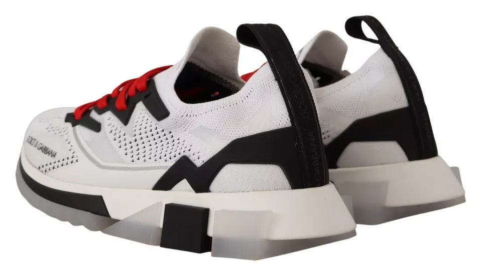 Dolce & Gabbana White SORRENTO Sport Stretch Men Shoes Sneakers Dolce & Gabbana