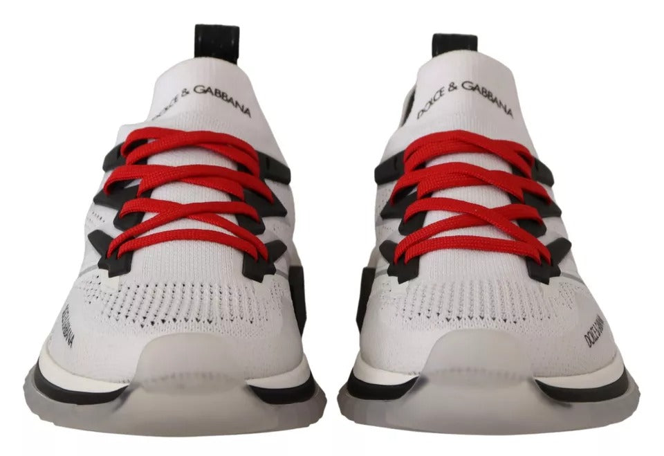 Dolce & Gabbana White SORRENTO Sport Stretch Men Shoes Sneakers Dolce & Gabbana
