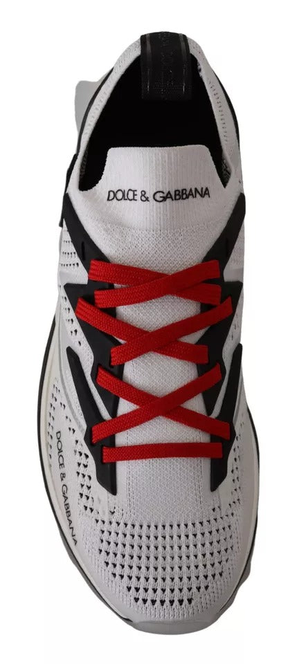 Dolce & Gabbana White SORRENTO Sport Stretch Men Shoes Sneakers Dolce & Gabbana