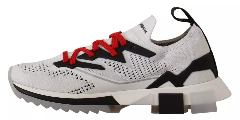 Dolce & Gabbana White SORRENTO Sport Stretch Men Shoes Sneakers Dolce & Gabbana