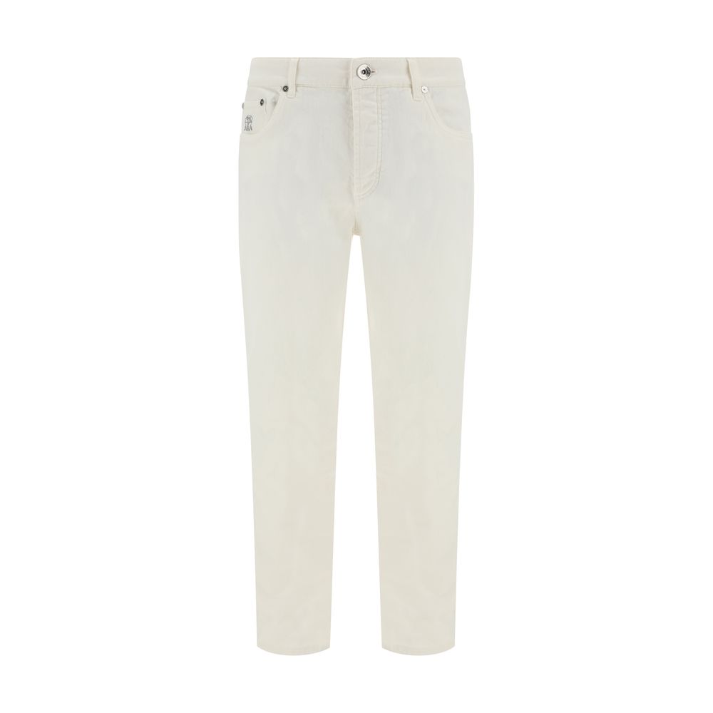 Brunello Cucinelli Jeans with turn-up hem Brunello Cucinelli