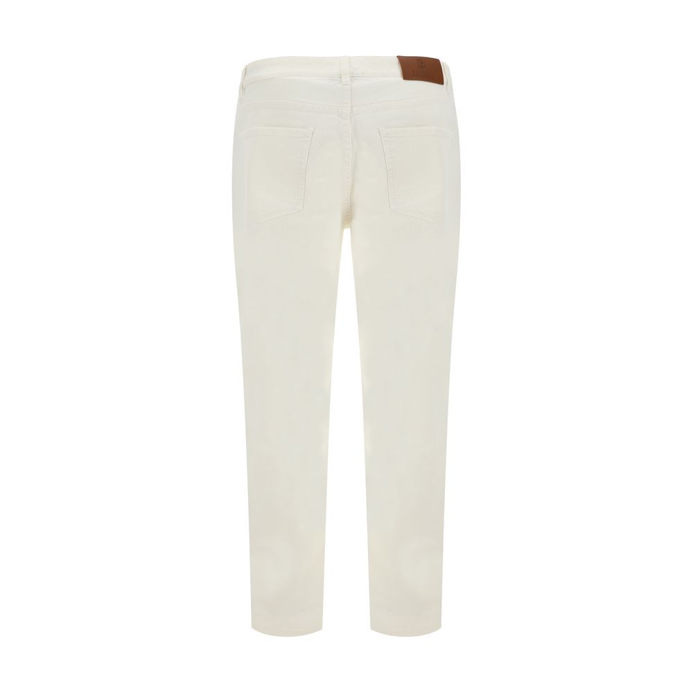 Brunello Cucinelli Jeans with turn-up hem Brunello Cucinelli
