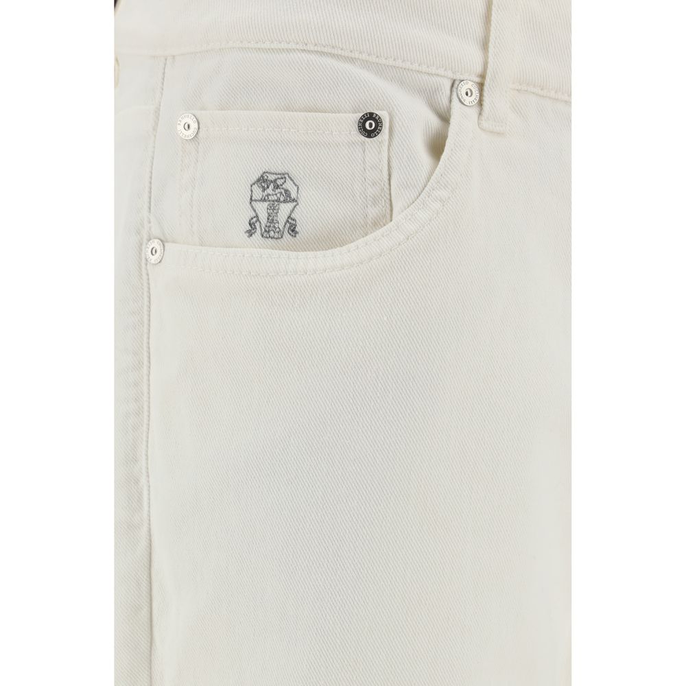 Brunello Cucinelli Jeans with turn-up hem Brunello Cucinelli