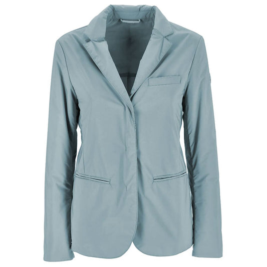 People Of Shibuya Light Blue Polyester Women Jacket People Of Shibuya
