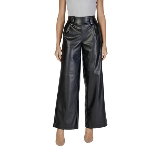 Only Black Polyester Pant Only